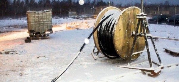 Особенности прокладки кабельных линий зимой
